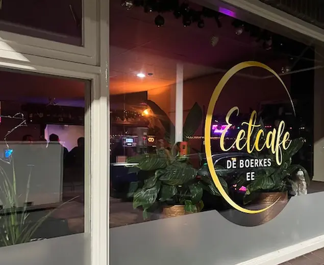Raam Eetcafe de Boerkes